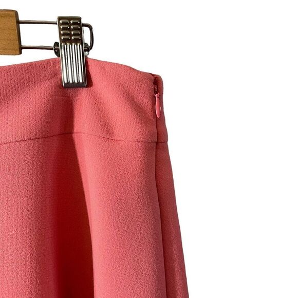 Ann Taylor Loft Pink Laser Cut A Line Skirt Size 6 - Picture 2 of 10